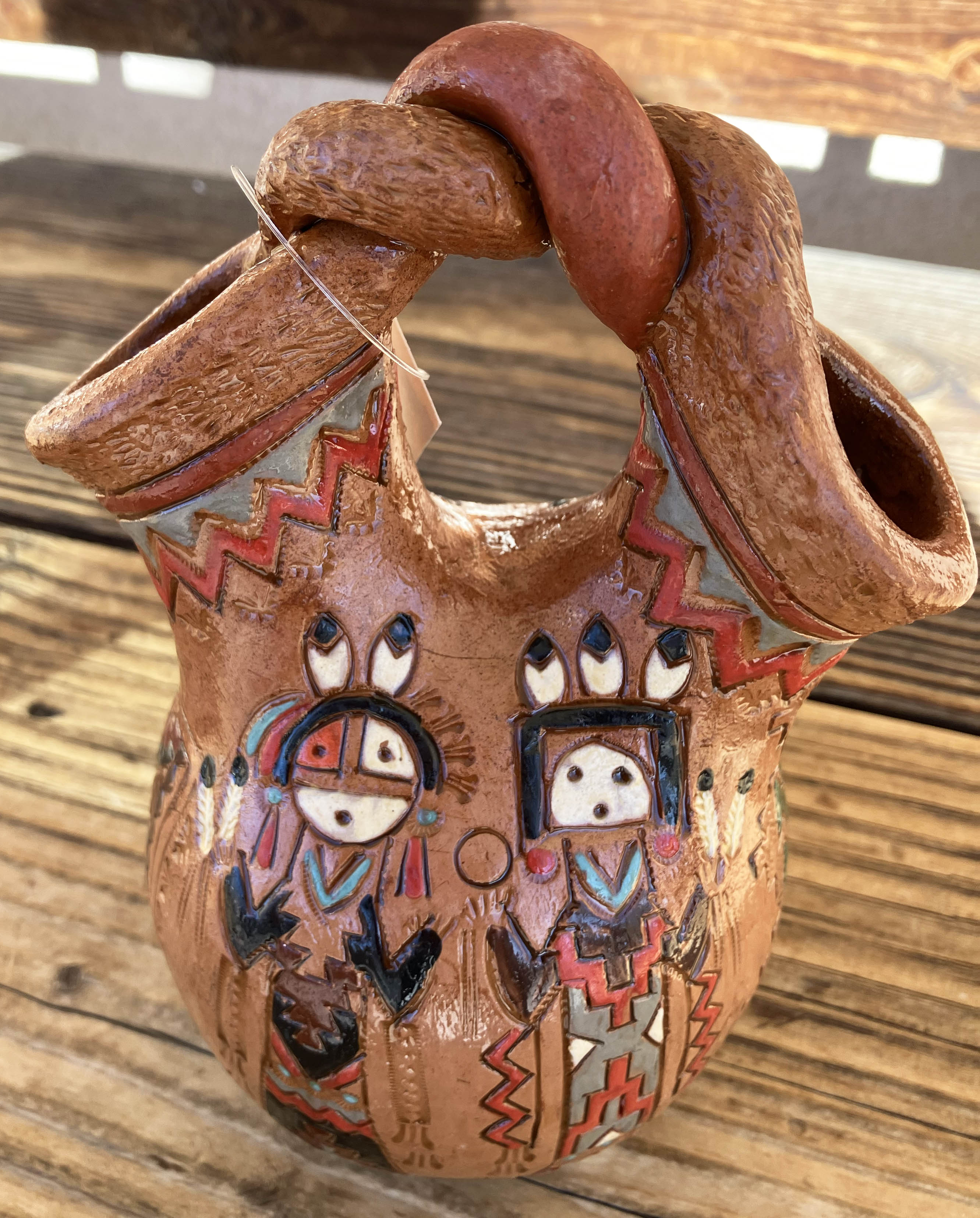 Irene & Ken White | Navajo Wedding Vase | Penfield Gallery of Indian Arts | Albuquerque, New Mexico